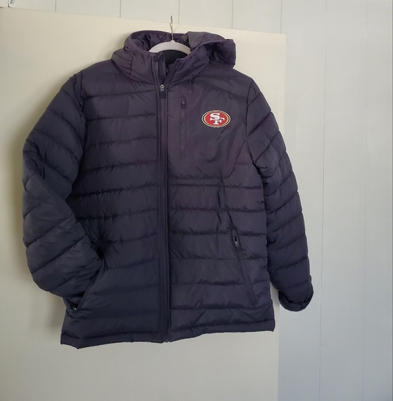 49ers puffer jacket size small - Picture 7 of 8